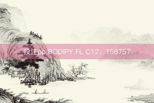 投注pp BODIPY FL C12；158757