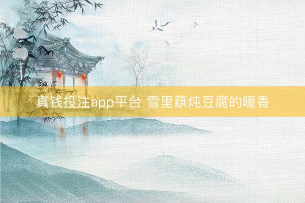 真钱投注app平台 雪里蕻炖豆腐的暖香